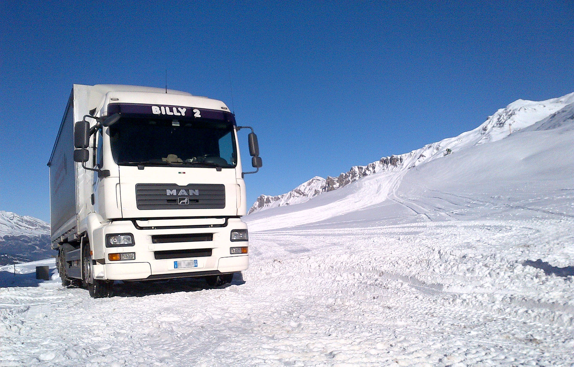 speziale autotrasporti camion neve